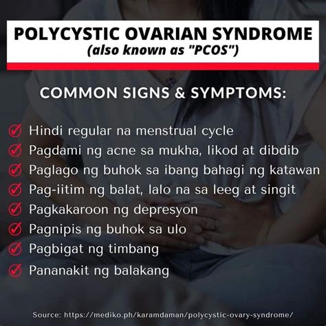Sintomas ng PCOS sa babae: Mga dapat malaman .
